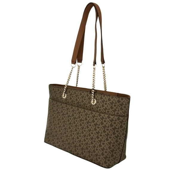 DKNY • Logo Veronica Medium Logo Tote Bag Donna Karan New York Handbag - Picture 5 of 7